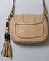 Snaffle Bit Shoulder Bag, back view